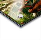 Adam and Eve in the garden of Eden - Vasikela Kung Tribe 108MP Acrylic print