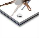 Yoga Couple Star Position Pose Acrylic print