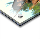 In the Sights of a Nude Indigenous Girl Acrylic print