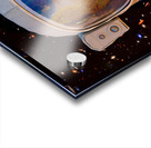 Female Space Explorer witnesses the Carina Nebula as seen by the James Webb Telescope Acrylic print