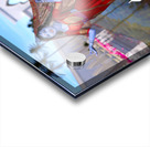 Krishna and Radha entering the temple Acrylic print