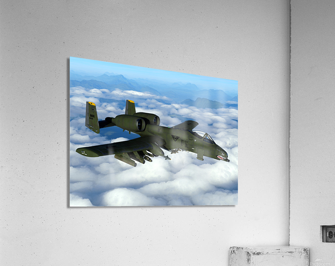 A-10 Thunderbolt II Warthog Acrylic Print