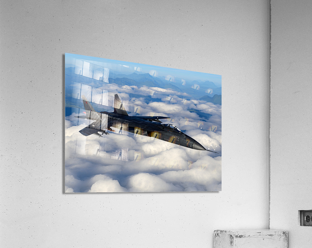 Sukhoi Su-47 Berkut SUKOI Acrylic Print