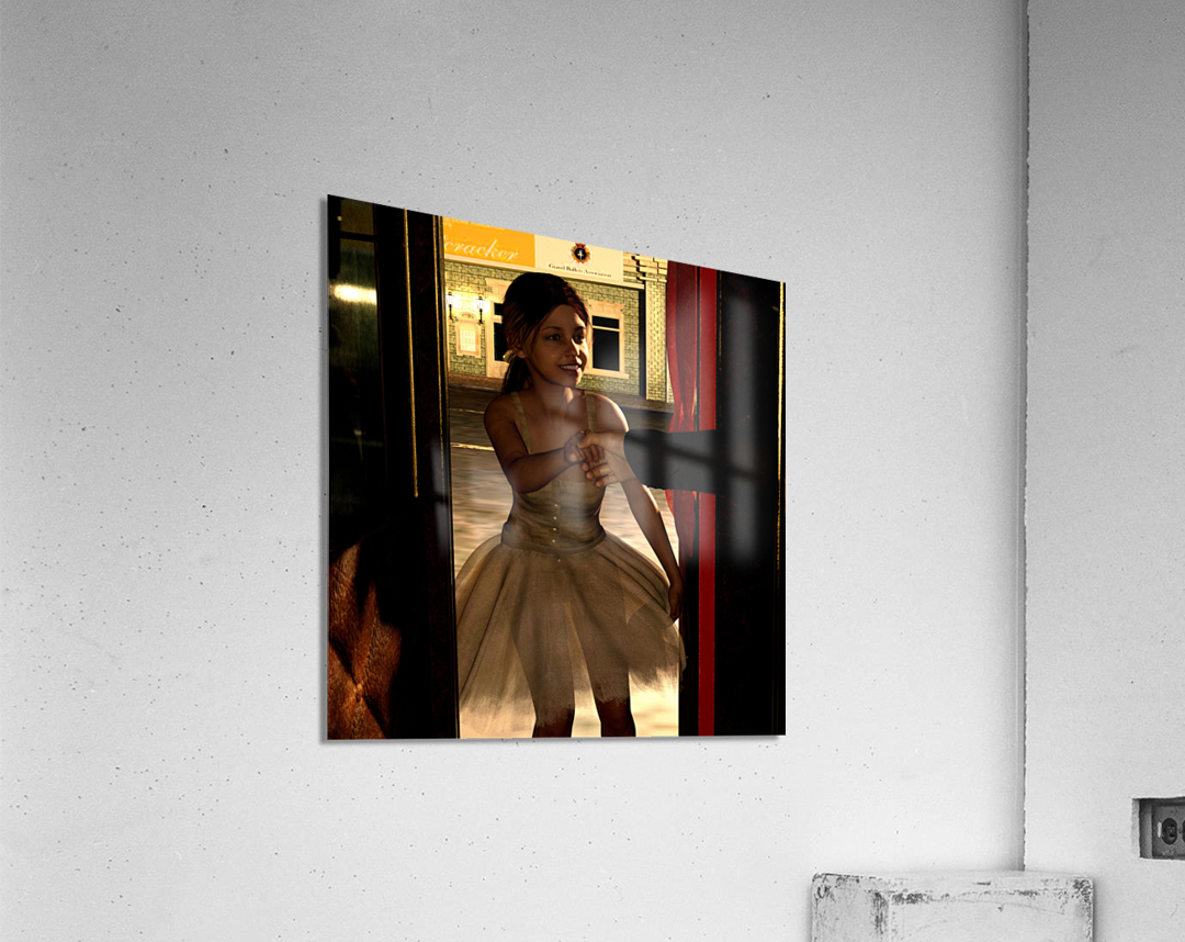 Little Dancer - Degas Tribute Acrylic Print