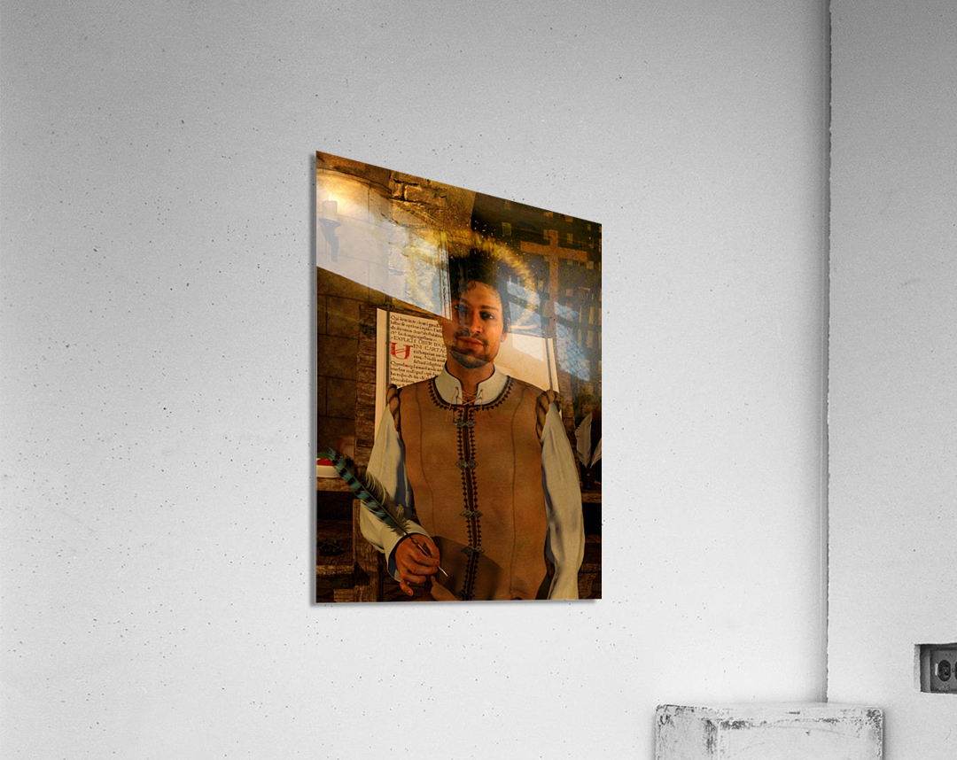 St. Augustine - Rebel Redemption Author Acrylic Print