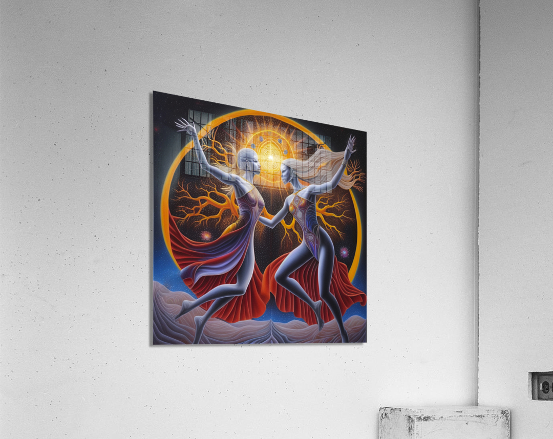 Dual Nature of Desires Acrylic Print