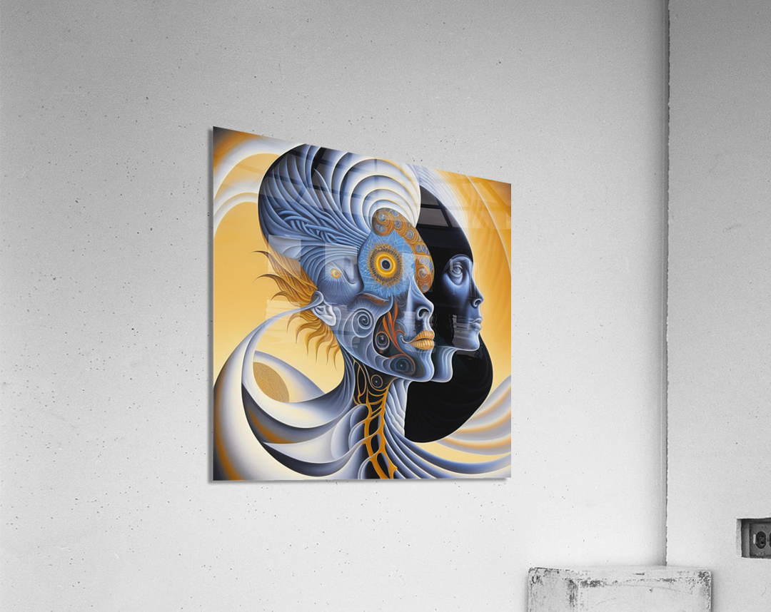 Alone Not Lonely Acrylic Print