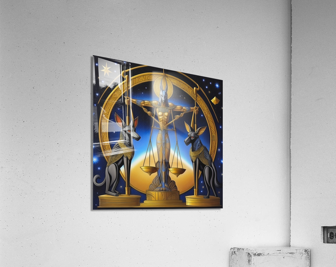 Judgement by Anubis Acrylic Print