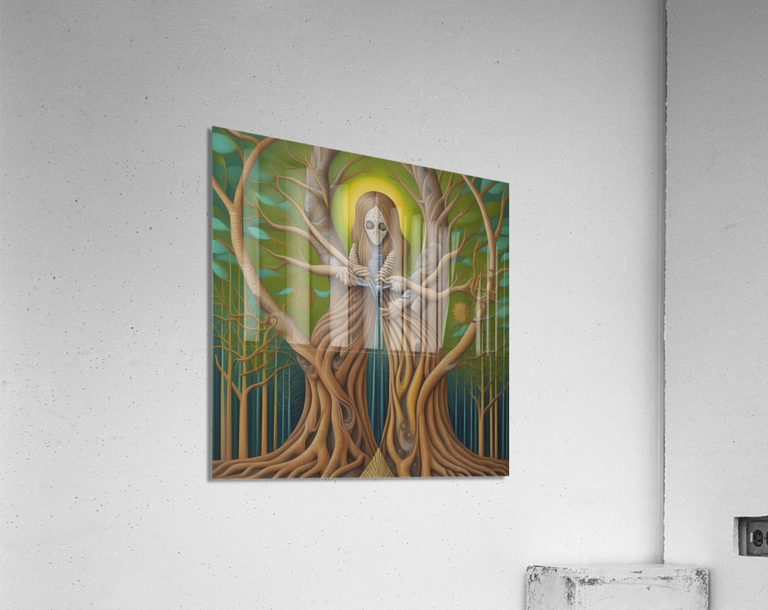 Cutting the Deadwood Acrylic Print