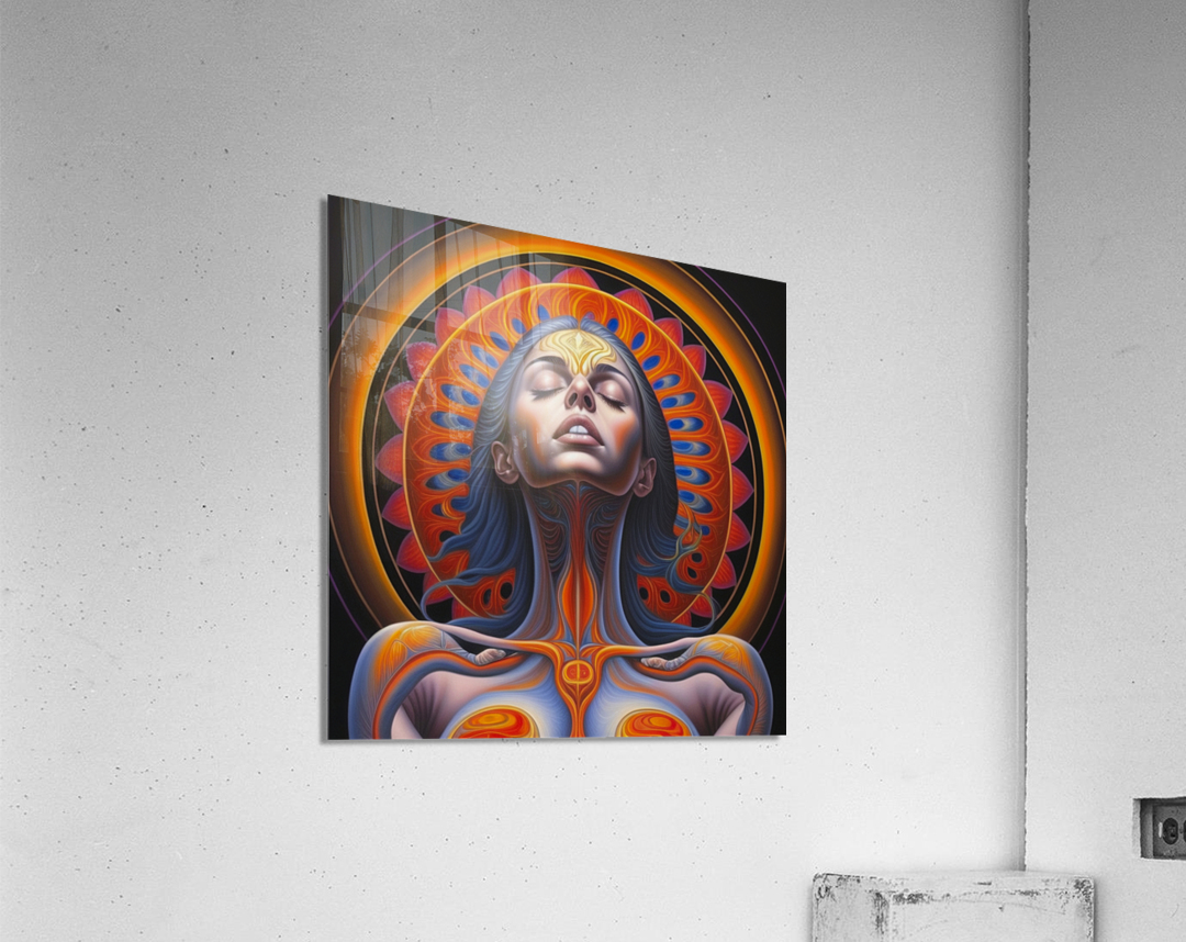 Pleasure in Orgasm Acrylic Print