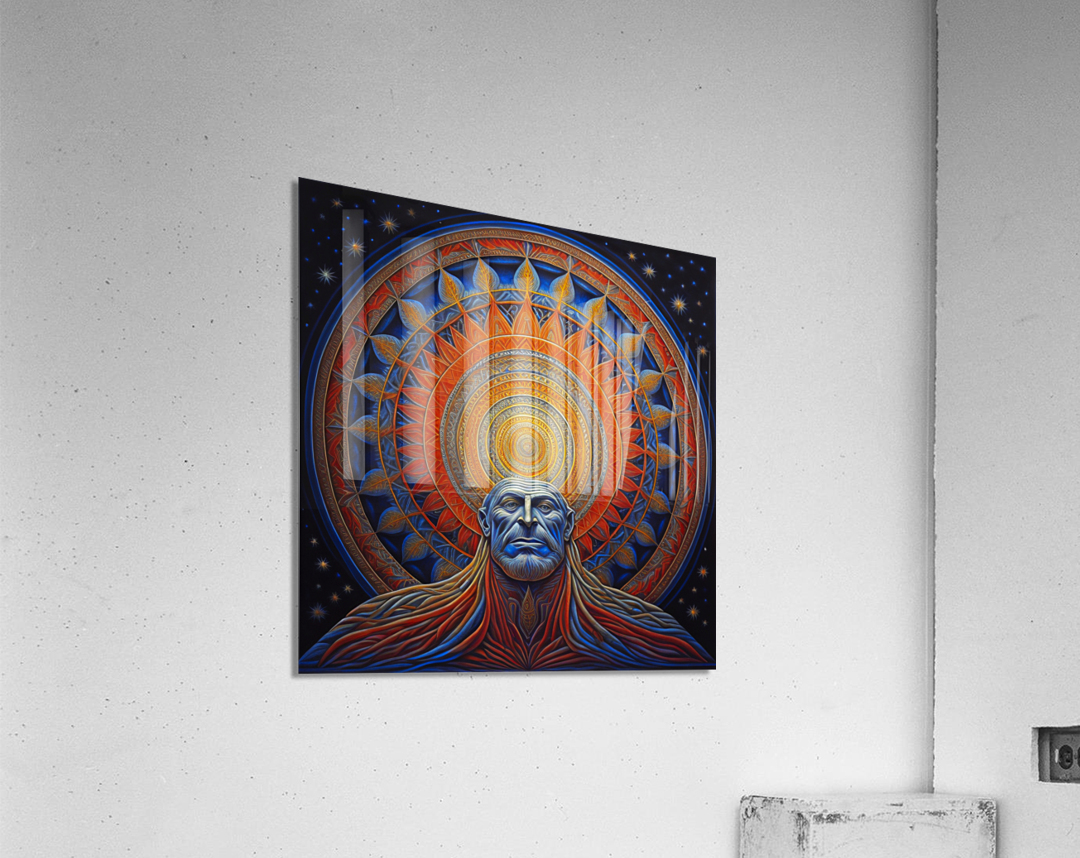 Mind Full of Mindfulness Acrylic Print