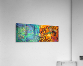 Ayahuasca - Masculine and Feminine Energy Enhanced  Acrylic Print