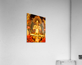 The Buddhista in Gold with gifts - goddess of transcendental wisdom  Acrylic Print