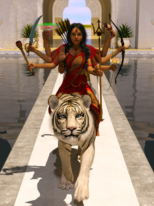 Hindu Goddess Durga