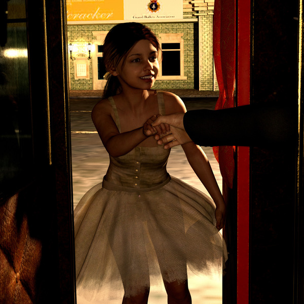 Little Dancer - Degas Tribute Print