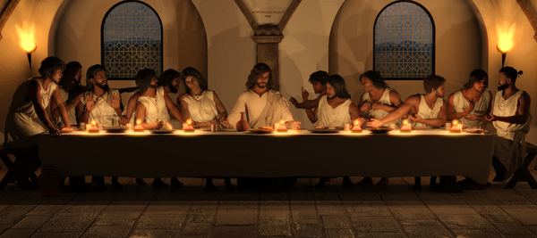 The Last Supper - 178MP 4:9 Ratio Print