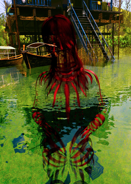 Amazon River Ghost - End of a Culture Print