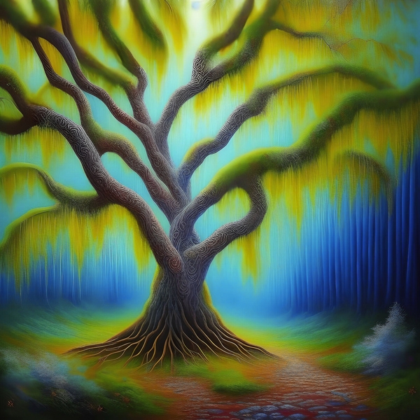 The Whispering Willow  Print