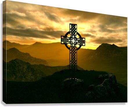 Celtic Cross  Canvas Print