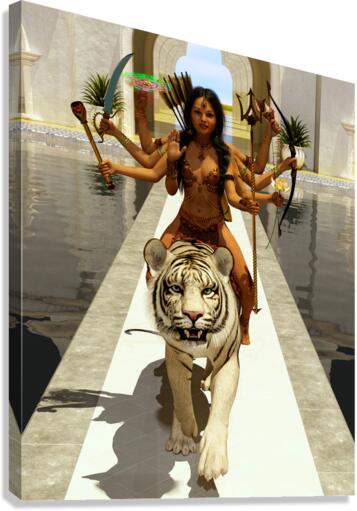 Hindu Goddess Durga  Canvas Print