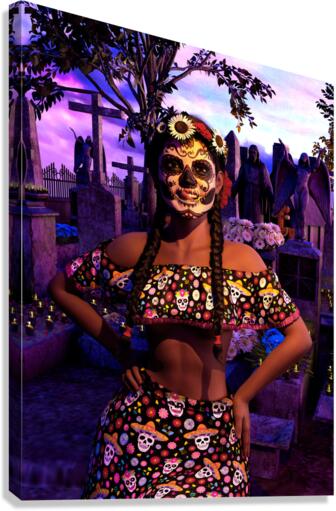 Day of the Dead - Dia de los Muertos  Canvas Print