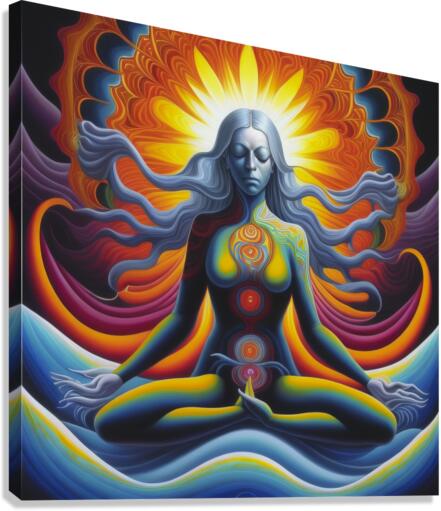 Waves of Emotion Canvas Print