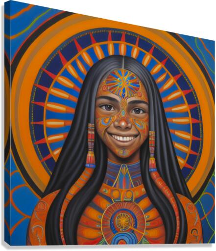 Indigenous Child 1 Canvas Print