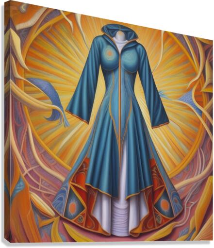 Clothes are the Essence of Self Canvas Print
