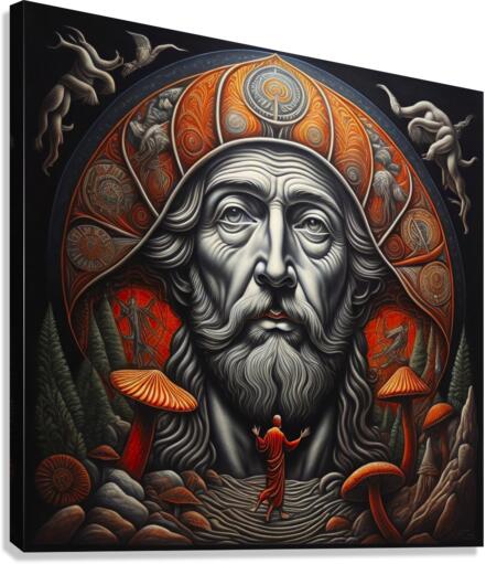 Unveiling Wisdom  Canvas Print