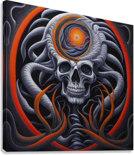 Accepting Fear  Canvas Print