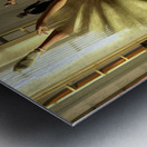 Ballet Practice - Degas Little Dancer Tribute Metal print