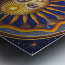 Gratitude for the Sun and the Moon Metal print