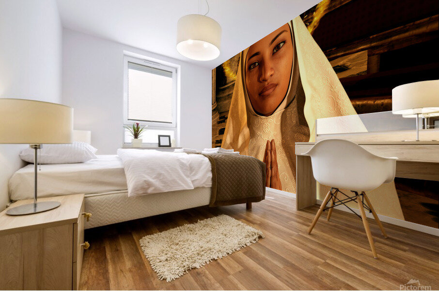 Saint Monica of Hippo   78MP 2:3 ratio  Mural print