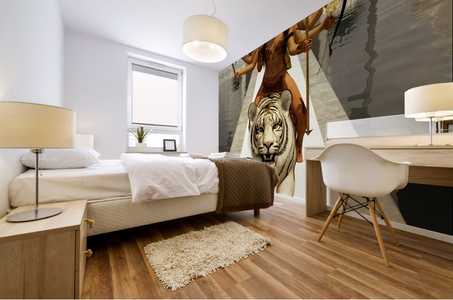 Hindu Goddess Durga Mural print