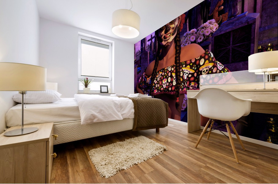 Day of the Dead - Dia de los Muertos Mural print