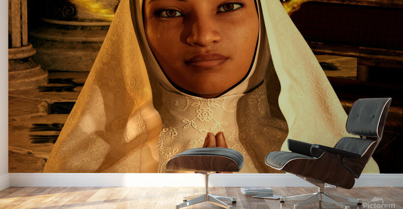 Saint Monica of Hippo   78MP 2:3 ratio  Wall Murals