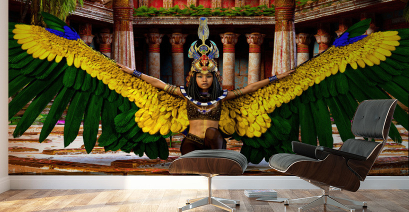 Ancient Egyptian Goddess Isis  Wall Murals
