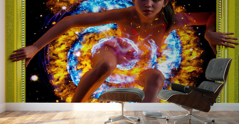 Coming Out of the Box  Wall Murals