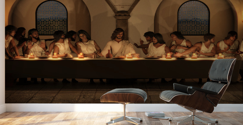 The Last Supper - 178MP 4:9 Ratio Wall Murals