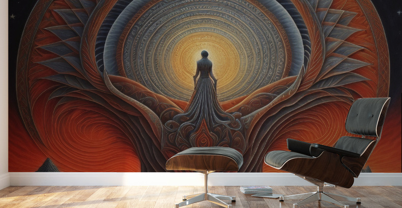 Divine Mystical Truths Cover Wall Murals