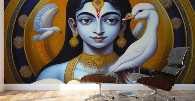 Krishna Kindness 4 Wall Murals
