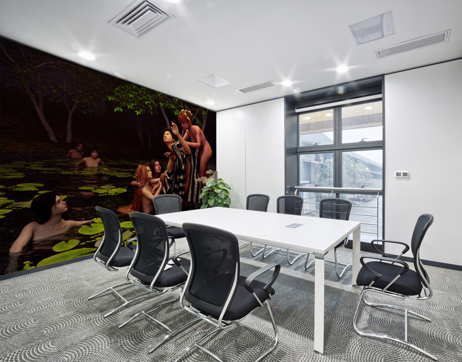 Hylas and the Nymphs Wall Printing