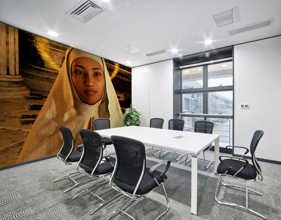 St. Monica of Hippo - Algerian Wall Printing