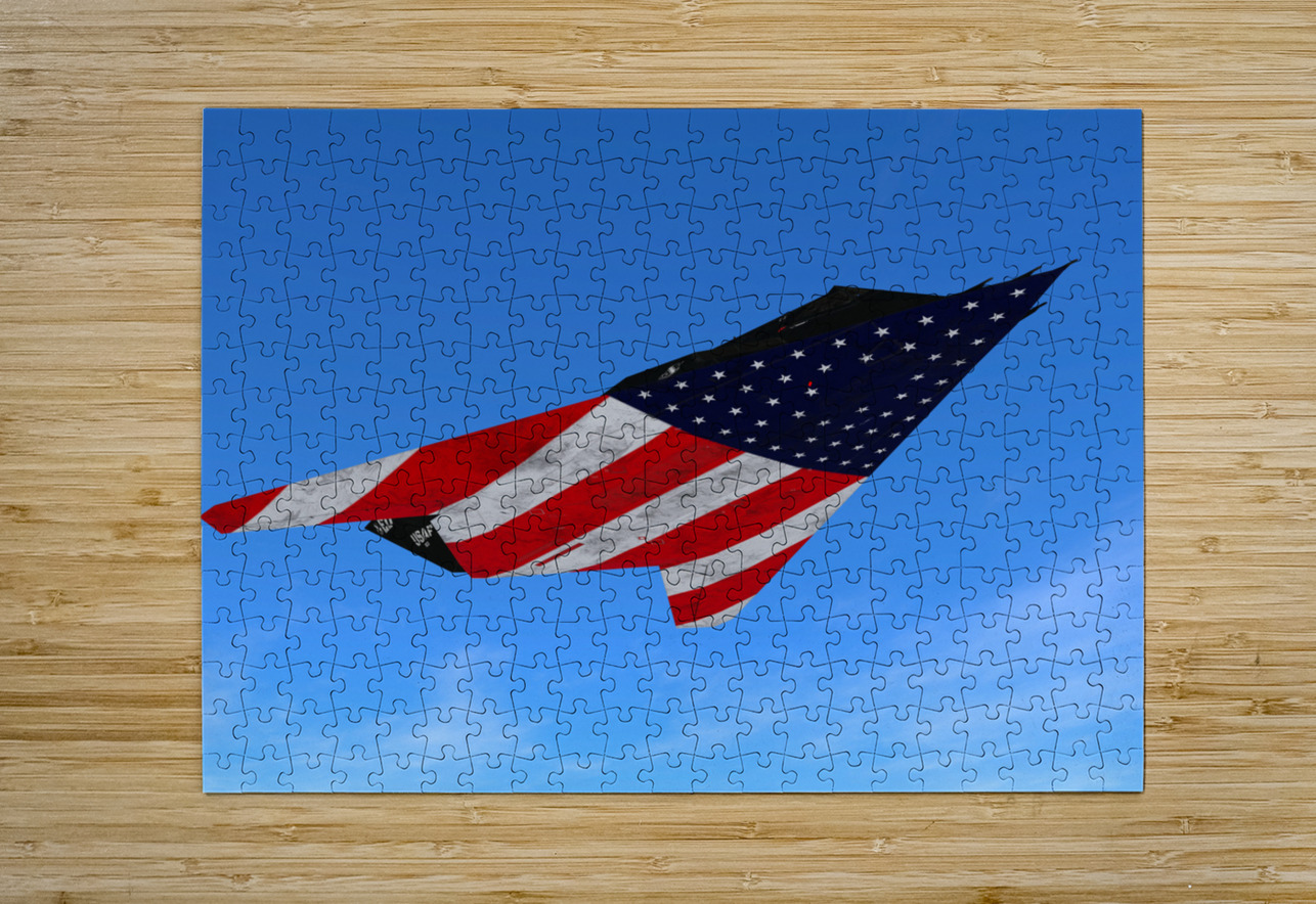 Lockheed F-117 Nighthawk Kevin Michael VerKamp Puzzle printing