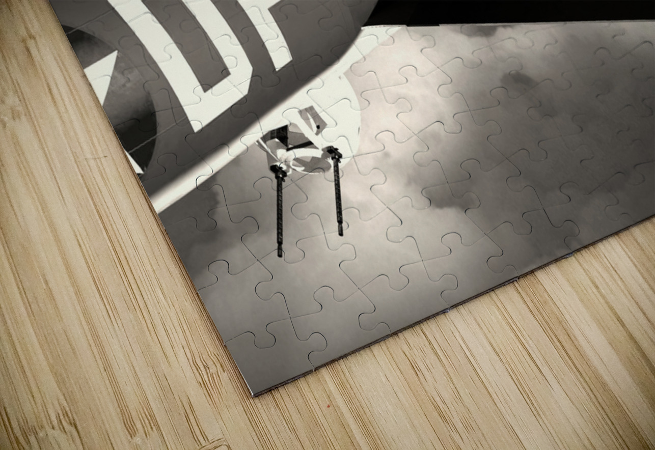 Boeing B-17 Flying Fortress BW Kevin Michael VerKamp Puzzle