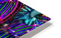 Psychedelic Ayahuasca Angel - DMT Journey HD Metal print