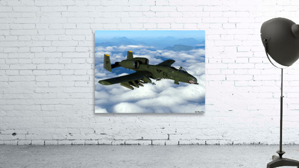 A-10 Thunderbolt II Warthog Wall Preview