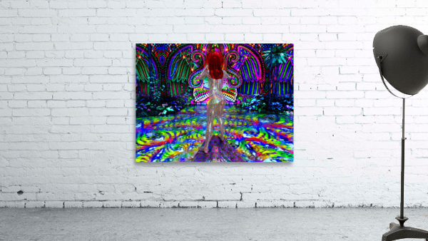 Psychedelic Ayahuasca Angel - DMT Journey by Kevin Michael VerKamp