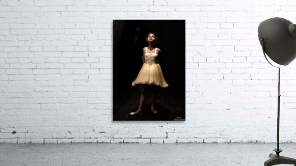 Little Dancer - Degas ballerina tribute Wall Preview