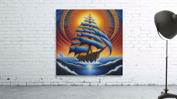 Epilogue Ship Setting Sail Wall Preview